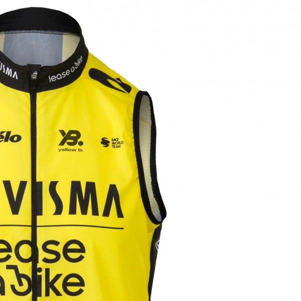 Bekleidung Herren Team Visma Lease a bike 2025 Wind weste