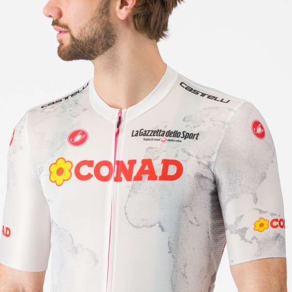 Bekleidung Herren Weiße Trikot Giro d'Italia 2025 Competizione 3