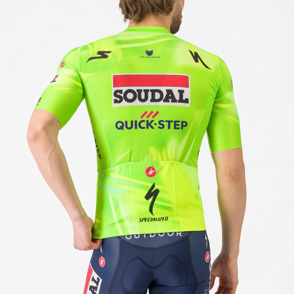 Bekleidung Herren Castelli Soudal Quick-Step 2025 Competizione 3 trikot-Visibility 25