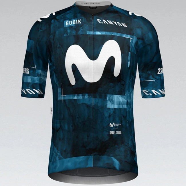 Bekleidung Herren Gobik Movistar Team Gravel Squad 2025 Cx Pro 4.0 trikot Bekleidung Herren Gobik Movistar Team Gravel Squad 2025 Cx Pro 4.0 trikot