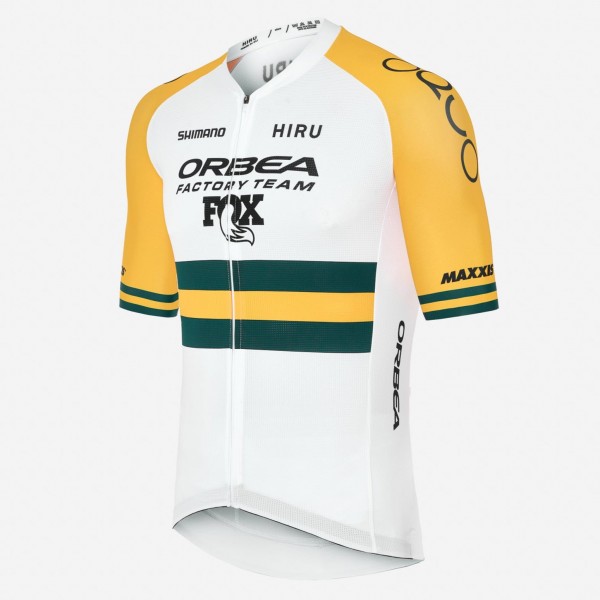 Bekleidung Herren Hiru Orbea Factory Team 2025 Core Trikot-Australischer Meister