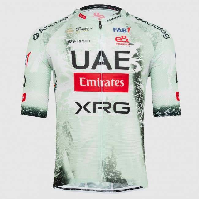 Bekleidung Herren UAE Team Emirates 2025 Pissei Magistrale Ultra trikot-Tour de France Bekleidung Herren UAE Team Emirates 2025 Pissei Magistrale Ultra trikot-Tour de France