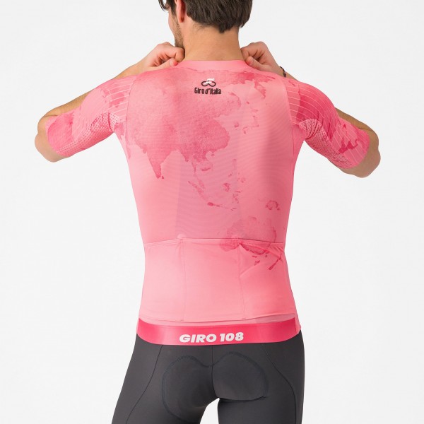 Bekleidung Herren Rosa Trikot Giro d'Italia 2025 Race 8S