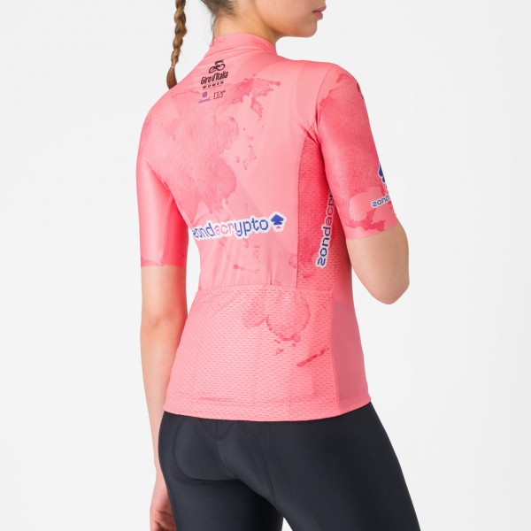 Bekleidung Damen Rosa Giro Women 2025 Competizione 3 frau trikot