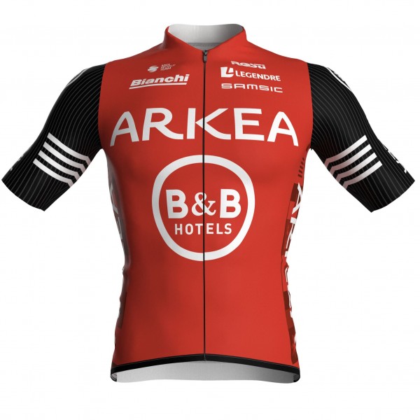 Bekleidung Herren Team Arkea-B&B Hotels 2025 Official Rosti trikot