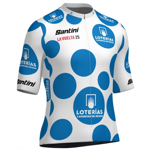 Bekleidung Herren Santini Pois Vuelta Espana 2025 trikot