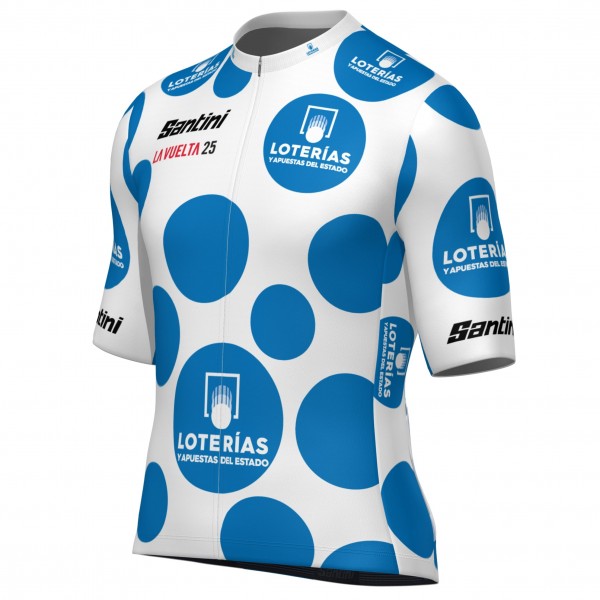 Bekleidung Herren Santini Pois Vuelta Espana 2025 trikot