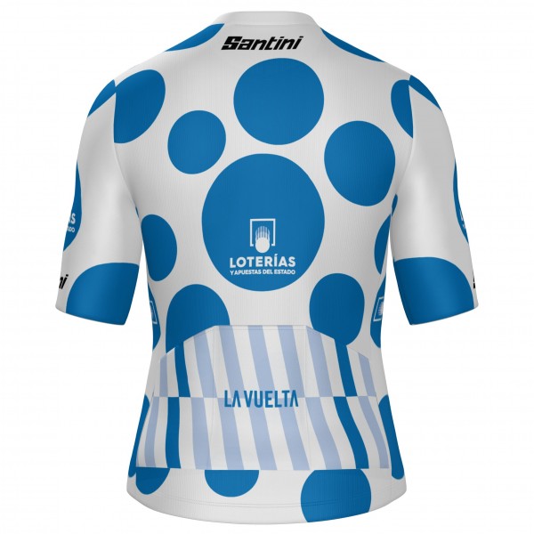 Bekleidung Herren Santini Pois Vuelta Espana 2025 trikot