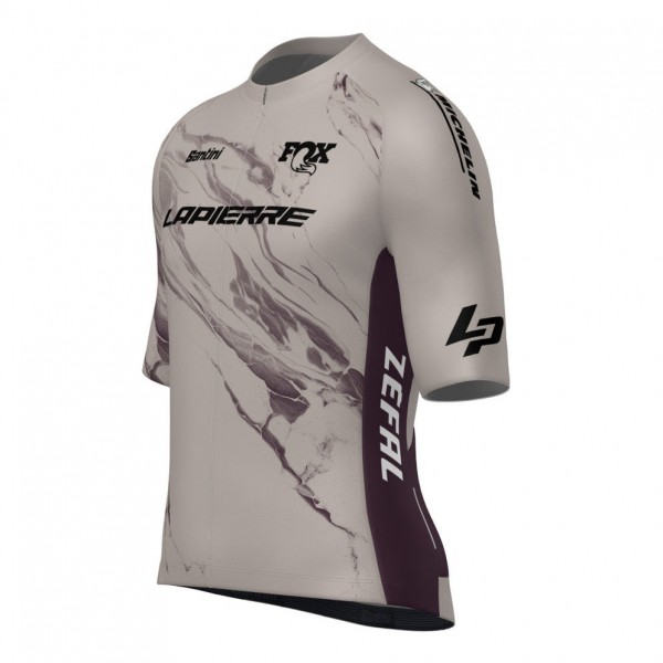 Bekleidung Herren Team Lapierre 2025 Santini trikot