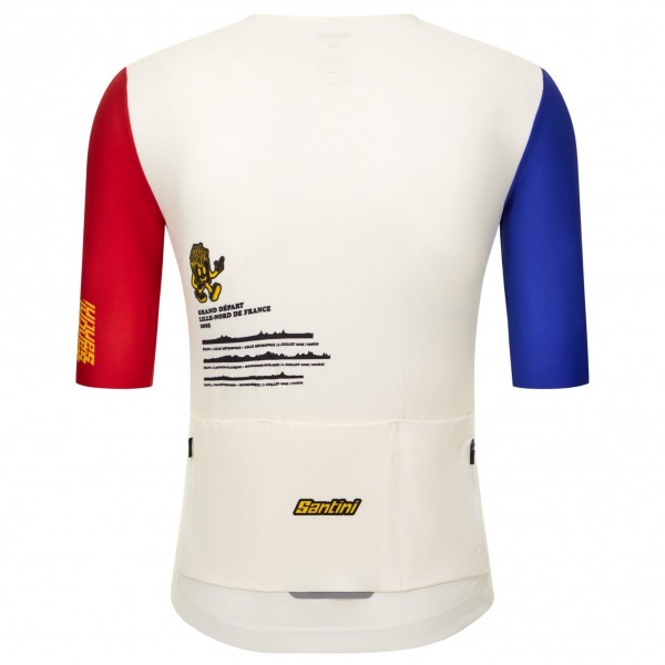 Bekleidung Herren Santini Tour de France trikot-Grand Départ Lille