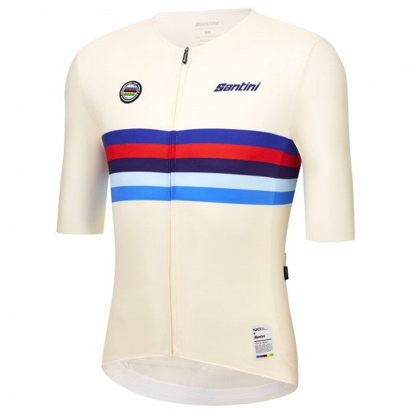 Bekleidung Herren Santini UCI Weltmeister 2025 trikot-Großbritannien