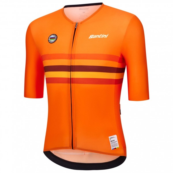 Bekleidung Herren Santini UCI Weltmeister 2025 trikot-Niederlande