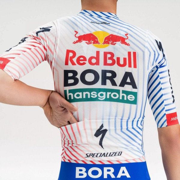 Bekleidung Herren Specialized Red Bull Bora-Hansgrohe 2025 Race trikot-Tdf