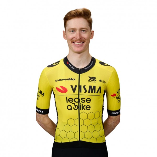 Bekleidung Herren Team Visma Lease a bike 2025 Premium trikot