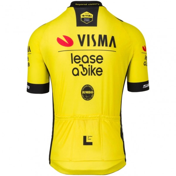 Bekleidung Herren Team Visma Lease a bike 2025 trikot