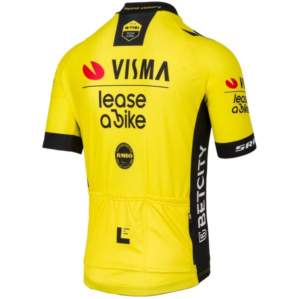 Bekleidung Herren Team Visma Lease a bike 2025 trikot