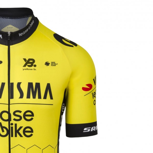 Bekleidung Herren Team Visma Lease a bike 2025 trikot