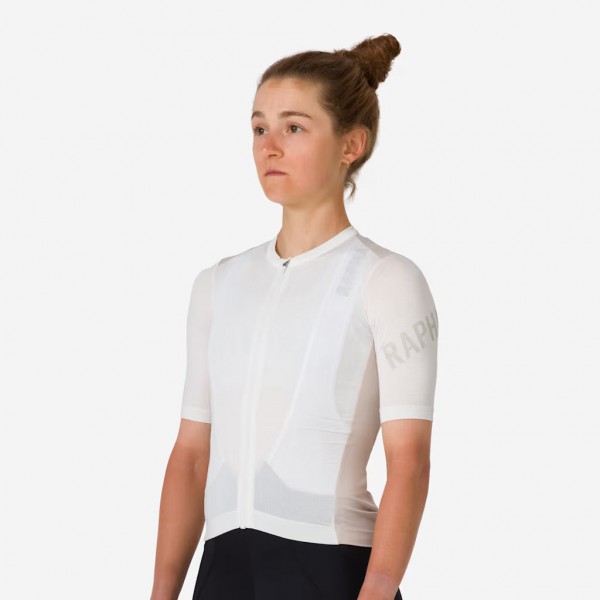 Bekleidung Damen Rapha Pro Team Training frau trikot-Weiss