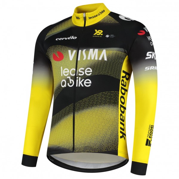 Bekleidung Herren Team Visma Lease a bike 2025 The Swarm langarm trikot-Tdf