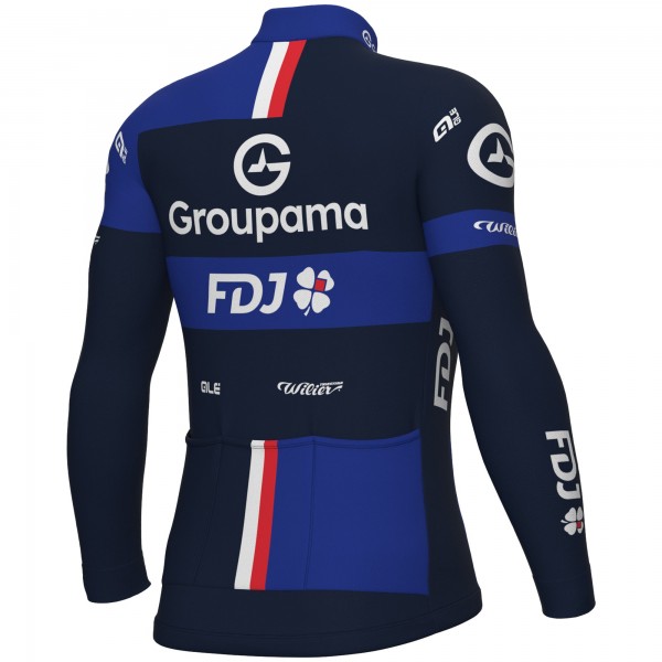 Bekleidung Herren Ale Groupama FDJ 2025 langarmtrikot