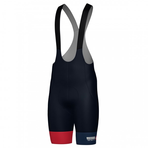 Bekleidung Herren Santini Vuelta Espana 2025 tragerhose-Grand Salida Piemonte