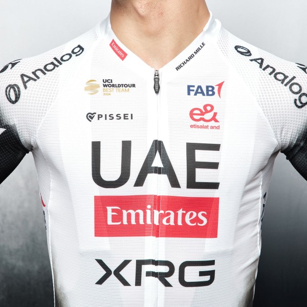 Bekleidung Herren UAE Team Emirates 2025 Pissei Magistrale Ultra trikot