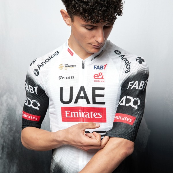 Bekleidung Herren UAE Team Emirates 2025 Pissei Magistrale Ultra trikot