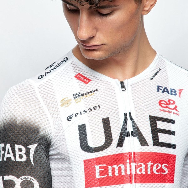 Bekleidung Herren UAE Team Emirates 2025 Magistrale Light Pissei trikot