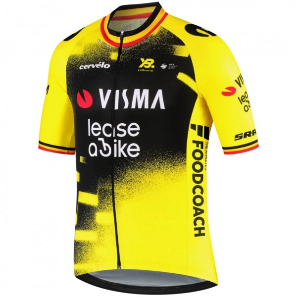 Bekleidung Herren Team Visma Lease a bike 2025 The Wingbeat trikot-Wout Van Aert