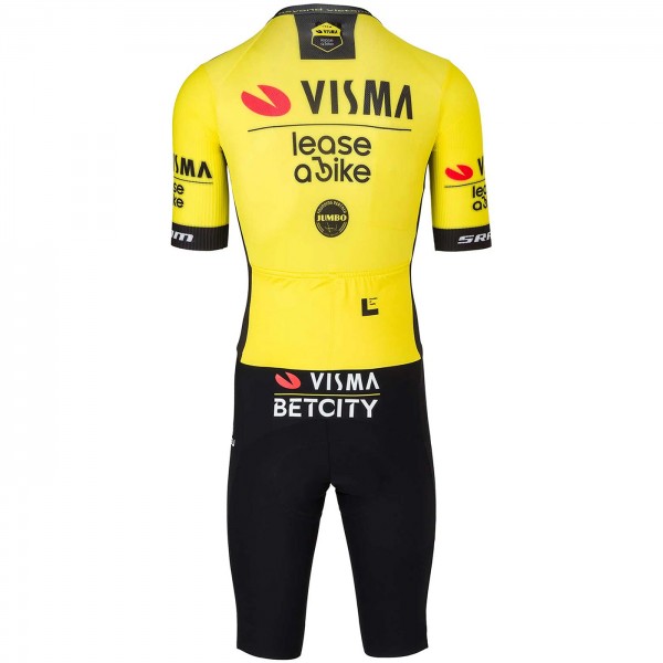 Bekleidung Herren Team Visma Lease a bike 2025 Premium skinsuit