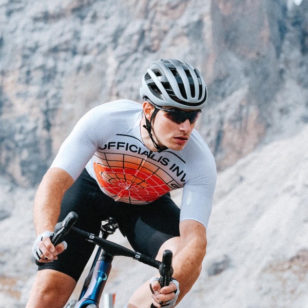 Bekleidung Herren Q36.5 Gregarius Clima Dolomites Extreme trikot-Grau