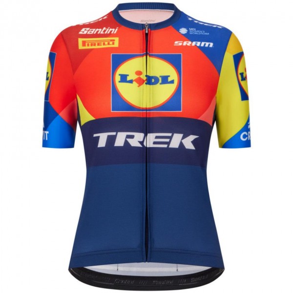 Bekleidung Damen Santini Lidl Trek 2025 frau trikot