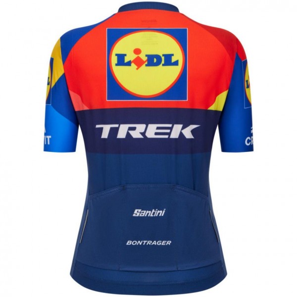 Bekleidung Damen Santini Lidl Trek 2025 frau trikot