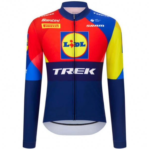 Bekleidung Herren Santini Lidl Trek 2025 langarm trikot