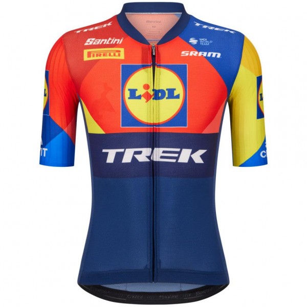 Bekleidung Herren Santini Lidl Trek 2025 Aero trikot