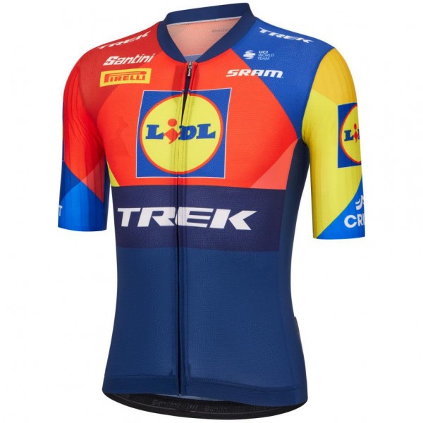 Bekleidung Herren Santini Lidl Trek 2025 Aero trikot