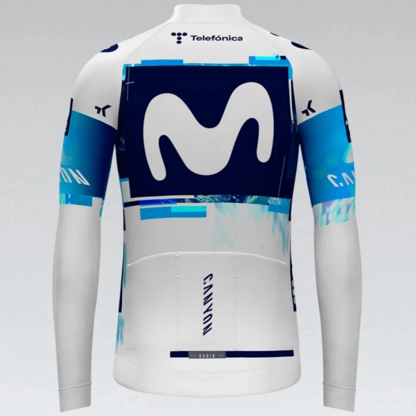 Bekleidung Herren Gobik Movistar 2025 Hyder langarm trikot