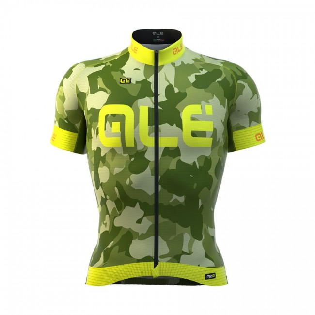 2016 ALE Graphics PRR Camo Radtrikot Kurzarm Fluo gelb MOKS959 2016 ALE Graphics PRR Camo Radtrikot Kurzarm Fluo gelb MOKS959