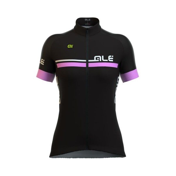 2016 ALE Damen Ale Plus Perla-schwarz Radtrikot Kurzarm UDYB662