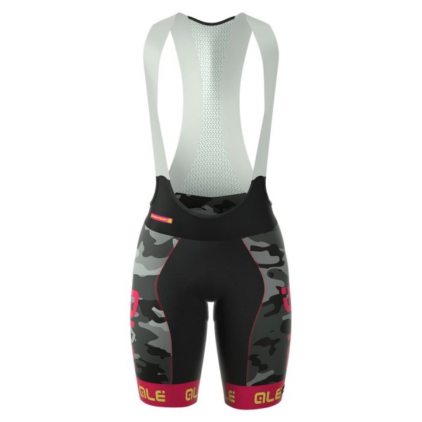 2016 Ale Graphics PRR Camo Damen Fahrradbekleidung Kurz Trägerhose ZLKK888