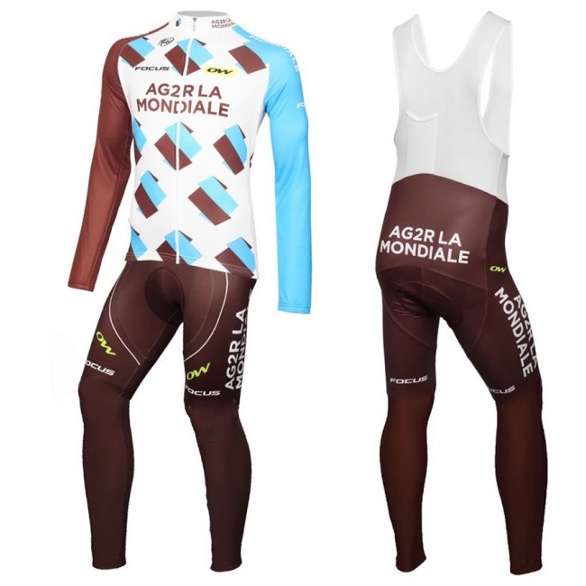 2016 Team Ag2r Fahrradbekleidung Satz Radtrikot Langarm+Lang Trägerhose XHEN584 2016 Team Ag2r Fahrradbekleidung Satz Radtrikot Langarm+Lang Trägerhose XHEN584