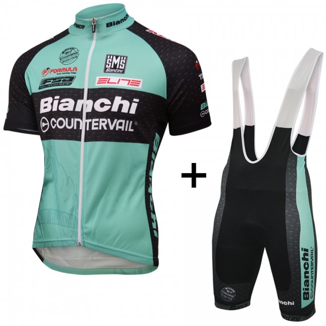 2016 Bianchi Countervail Fahrradbekleidung Satz Fahrradtrikot Kurzarm Trikot und Kurz Trägerhose AUCN813 2016 Bianchi Countervail Fahrradbekleidung Satz Fahrradtrikot Kurzarm Trikot und Kurz Trägerhose AUCN813