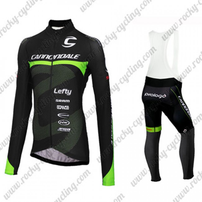 2016 Team Cannondale Winter Fahrradbekleidung Radtrikot Satz Langarm und Lange Trägerhose Schwarz Grün WIGS127 2016 Team Cannondale Winter Fahrradbekleidung Radtrikot Satz Langarm und Lange Trägerhose Schwarz Grün WIGS127