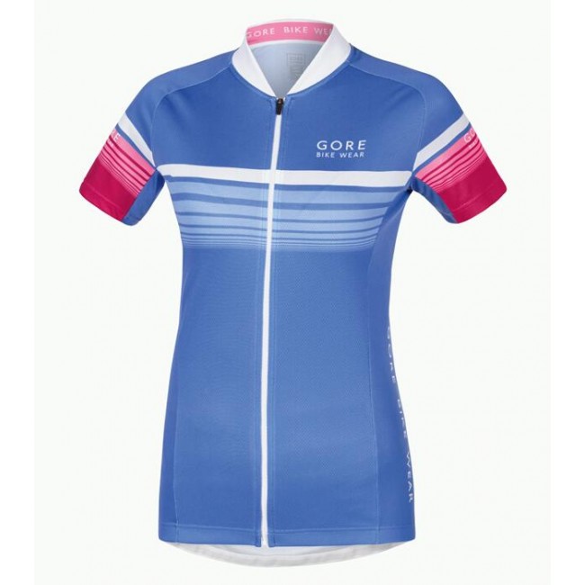 2016 GORE Radtrikot Kurzarm Damen Element Speedy blau rose Fuchsie TIHO640 2016 GORE Radtrikot Kurzarm Damen Element Speedy blau rose Fuchsie TIHO640