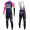 2016 Lampre Merida Fahrradbekleidung Satz Radtrikot Langarm+Lang Trägerhose HPMI871