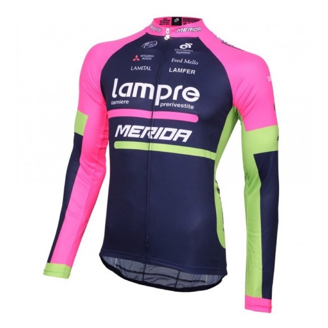 2016 Lampre Merida Radtrikot Langarm JIIO298 2016 Lampre Merida Radtrikot Langarm JIIO298