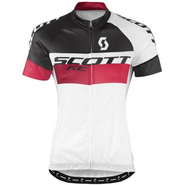 2016 Scott RC Weiß schwarz rot Damens Radtrikot Kurzarm UFAG830 2016 Scott RC Weiß schwarz rot Damens Radtrikot Kurzarm UFAG830
