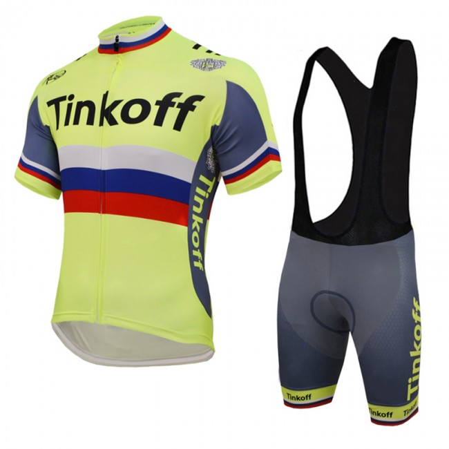 2016 Tinkoff Saxo Bank Russo Fluo Light Fahrradbekleidung Satz Fahrradtrikot Kurzarm Trikot und Kurz Trägerhose IWWW208 2016 Tinkoff Saxo Bank Russo Fluo Light Fahrradbekleidung Satz Fahrradtrikot Kurzarm Trikot und Kurz Trägerhose IWWW208
