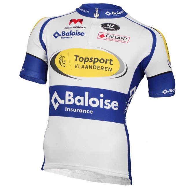 2016 TopSport Vlaanderen-Balois Radtrikot Kurzarm KGOQ373 2016 TopSport Vlaanderen-Balois Radtrikot Kurzarm KGOQ373