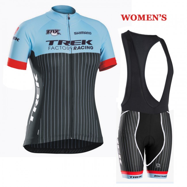2016 Trek Damen Fahrradbekleidung Satz Fahrradtrikot Kurzarm Trikot und Kurz Trägerhose 02 HGTH568 2016 Trek Damen Fahrradbekleidung Satz Fahrradtrikot Kurzarm Trikot und Kurz Trägerhose 02 HGTH568
